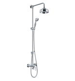 Kolumna natryskowa natynkowa z baterią i deszczownią Etros