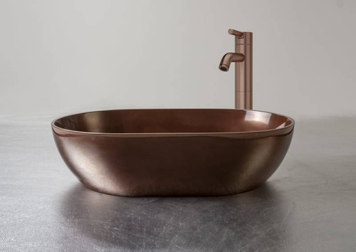 Umywalka Ravon Space nablatowa 54x33,5x13,5 cm, Purometal*