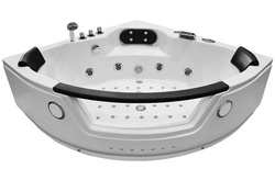 Wanna z hydromasażem narożna SPA AQ-1004 Turbo  2-osobowa, 152x152x56 cm