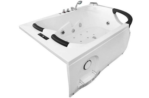 WANNA SPA Z HYDROMASAŻEM JACUZZI AQUAPEUTIC AQ-1665 PRESTIGE, 2-osobowa, 180x120x63 cm, lewa