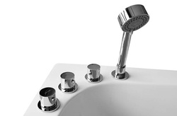 WANNA SPA Z HYDROMASAŻEM ASYMETRYCZNA AQUAPEUTIC AQ-07A, 1-osobowa 170x100x70 cm