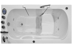 WANNA Z HYDROMASAŻEM AQUAPEUTIC dla niepełnosprawnych AQ-0902, 1-osobowa 143x75x101cm