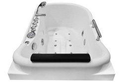 WANNA SPA Z HYDROMASAŻEM JACUZZI AQUAPEUTIC AQ-1683, 1-osobowa 140x80x66cm lewa
