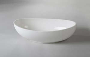 Umywalka Ravon Tulipano 62x33,5x17 cm, biały mat lub połysk