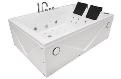 WANNA SPA Z HYDROMASAŻEM JACUZZI AQUAPEUTIC AQ-1642 PLUS 2-osobowa 186x121x65 cm PRAWA