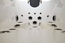 WANNA SPA Z HYDROMASAŻEM JACUZZI AQUAPEUTIC 1050, 1-osobowa 174x88x70 cm, prawa