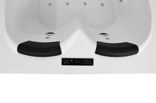 WANNA SPA Z HYDROMASAŻEM JACUZZI AQUAPEUTIC AQ-1665 TOP, 2-osobowa, 180x120x63 cm, prawa