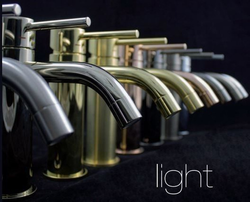 Bateria wolnostojąca wannowa Light, chrom