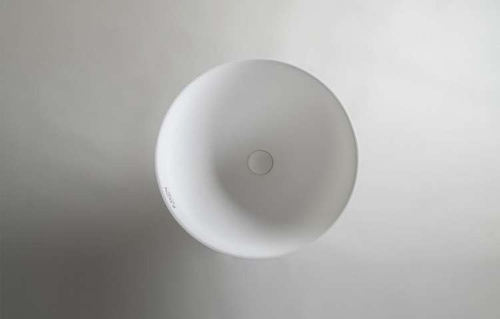 Umywalka wolnostojąca Ravon Saxo średnica 48 cm, bikolor mat