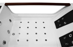 WANNA SPA Z HYDROMASAŻEM JACUZZI AQUAPEUTIC AQ-812, 2-osobowa 180x120x61cm