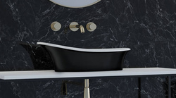 Umywalka Ravon Euphoria nablatowa 59x36,5x19 cm, bikolor mat lub połysk