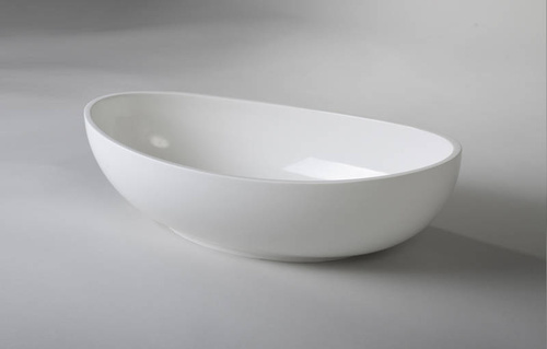 Umywalka nablatowa Ravon Tulipano 62x33,5x17 cm, bikolor PuroMetal mat lub połysk