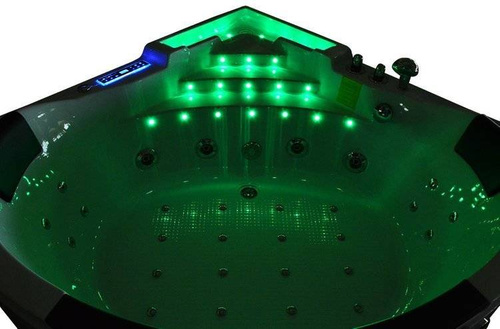 WANNA SPA Z HYDROMASAŻEM JACUZZI AQUAPEUTIC AQ-1678, 2-osobowa 150x150x62 cm