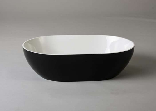Umywalka Ravon Space nablatowa 54,5 x 35 x 14 cm, bikolor mat