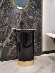 Umywalka wolnostojąca Ravon Euphoria 60x38x90 cm, bikolor limited mat lub połysk