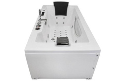 WANNA SPA Z HYDROMASAŻEM JACUZZI AQUAPEUTIC AQ-107 PLUS, 1-osobowa 180x91x60 cm prawa