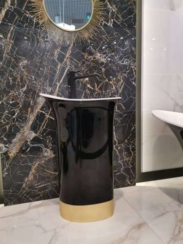 Umywalka wolnostojąca Ravon Euphoria 60x38x90 cm, bikolor limited mat lub połysk