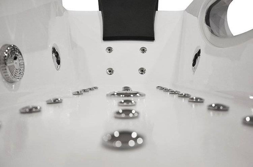 WANNA SPA Z HYDROMASAŻEM JACUZZI AQUAPEUTIC AQ-107 PLUS, 1-osobowa 180x91x60 cm prawa