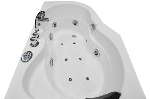 WANNA SPA Z HYDROMASAŻEM JACUZZI AQUAPEUTIC AQ-207, 1-osobowa 150x92 cm lewa
