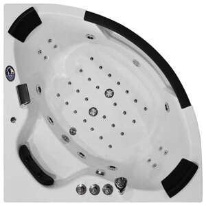 Wanna z hydromasażem narożna SPA AQ-1004 Turbo  2-osobowa, 152x152x56 cm