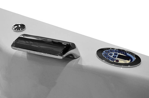 Wanna z hydromasażem narożna SPA AQ-1004 Turbo  2-osobowa, 152x152x56 cm