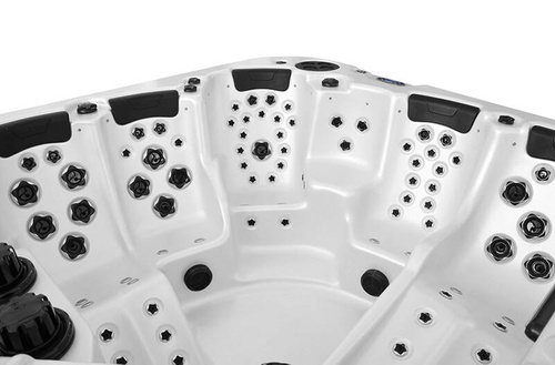 WANNA ZEWNĘTRZNA Z HYDROMASAŻEM AQUAPEUTIC 1513 6-osobowa 240x240x98 cm