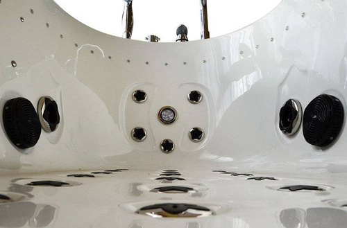 WANNA SPA Z HYDROMASAŻEM JACUZZI AQUAPEUTIC 183 208x135x67cm, bez obudowy