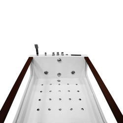 WANNA SPA Z HYDROMASAŻEM JACUZZI AQUAPEUTIC AQ-812, 2-osobowa 180x120x61cm