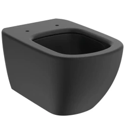 Misa WC Tesi Aquablade wisząca bezrantowa z deską wolnoopadającą, 53,5x37 cm, czarny mat