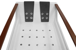 WANNA SPA Z HYDROMASAŻEM JACUZZI AQUAPEUTIC AQ-812, 2-osobowa 180x120x61cm