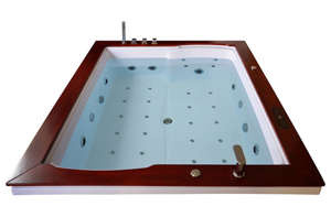 WANNA SPA Z HYDROMASAŻEM AQUAPEUTIC AQ-1666, Turbo 2-osobowa, 150x180x67 cm, bez obudowy