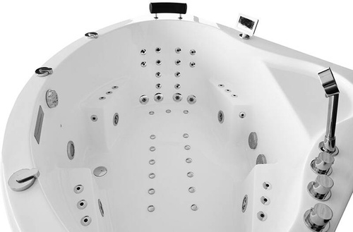 WANNA SPA Z HYDROMASAŻEM JACUZZI AQUAPEUTIC 002A, 2-osobowa 150x150x70 cm