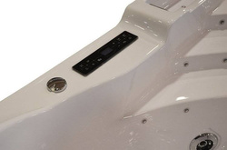 WANNA SPA Z HYDROMASAŻEM JACUZZI AQUAPEUTIC AQ-1678, 2-osobowa 150x150x62 cm