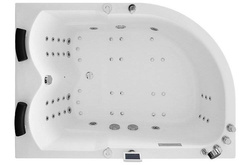 WANNA SPA Z HYDROMASAŻEM JACUZZI AQUAPEUTIC 04A 2-osobowa 170x120x70cm, prawa