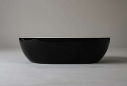 Umywalka Ravon Space nablatowa 54,5 x 35 x 14 cm, bikolor połysk