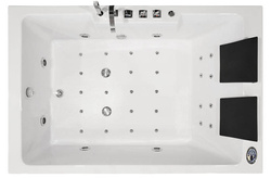 WANNA SPA Z HYDROMASAŻEM JACUZZI AQUAPEUTIC AQ-1642 PLUS 2-osobowa 186x121x65 cm PRAWA