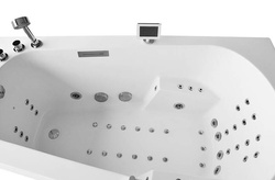 WANNA SPA Z HYDROMASAŻEM ASYMETRYCZNA AQUAPEUTIC AQ-07A, 1-osobowa 170x100x70 cm