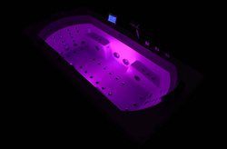WANNA SPA Z HYDROMASAŻEM JACUZZI AQUAPEUTIC 0011A, 2-osobowa 180x90x70 cm 