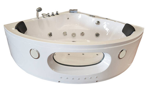 WANNA SPA Z HYDROMASAŻEM JACUZZI AQUAPEUTIC AQ-1638, 2-osobowa 150x150x55,5 cm