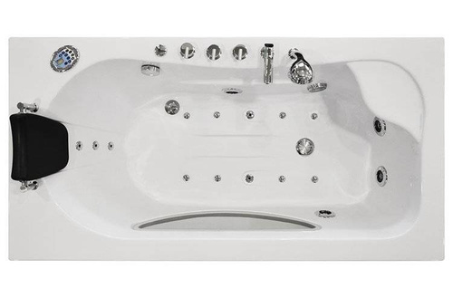 WANNA SPA Z HYDROMASAŻEM JACUZZI AQUAPEUTIC AQ-1633, 1-osobowa 168x86x60cm lewa