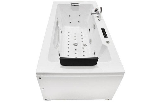WANNA SPA Z HYDROMASAŻEM JACUZZI AQUAPEUTIC AQ-107 PLUS, 1-osobowa 180x91x60 cm prawa