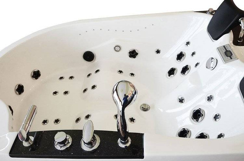 WANNA SPA Z HYDROMASAŻEM JACUZZI AQUAPEUTIC 162, 180x122x59 cm, prawa
