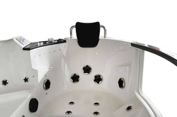 WANNA SPA Z HYDROMASAŻEM JACUZZI AQUAPEUTIC 1060, 2-osobowa 154x154x69 cm