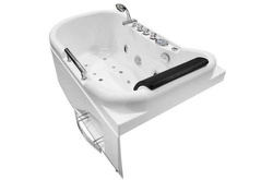 WANNA SPA Z HYDROMASAŻEM JACUZZI AQUAPEUTIC AQ-1683, 1-osobowa 140x80x66cm prawa