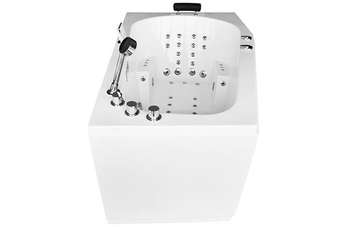 WANNA SPA Z HYDROMASAŻEM ASYMETRYCZNA AQUAPEUTIC AQ-07A, 1-osobowa 170x100x70 cm