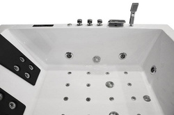 WANNA SPA Z HYDROMASAŻEM JACUZZI AQUAPEUTIC AQ-808, 2-osobowa 180x120x61cm lewa