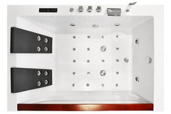 WANNA SPA Z HYDROMASAŻEM JACUZZI AQUAPEUTIC AQ-808, 2-osobowa 180x120x61cm lewa
