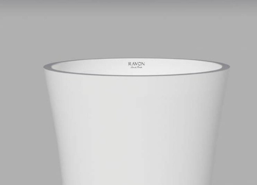 Umywalka wolnostojąca Ravon Lovely, bikolor mat lub połysk