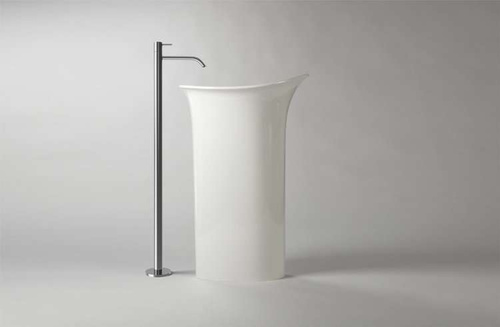 Umywalka wolnostojąca Ravon Euphoria 60x38x90 cm, biały mat lub połysk