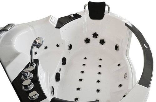 WANNA SPA Z HYDROMASAŻEM JACUZZI AQUAPEUTIC 1060, 2-osobowa 154x154x69 cm